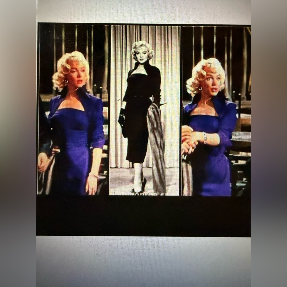 Glamour Bunny 1950s Style Raspberry Sleeved Lorelei Pencil Dress Sz S - Picture 2 of 6